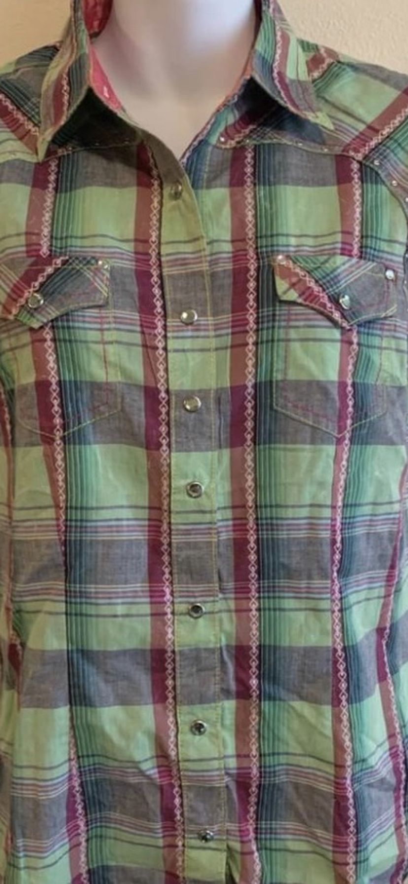 Plaid Button Up Shirt