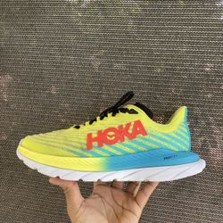 Hoka Mach 5 road running shoes.