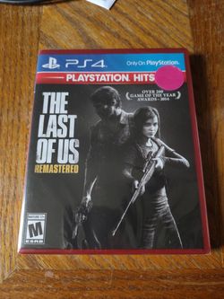 Last Of Us Remastered PS4