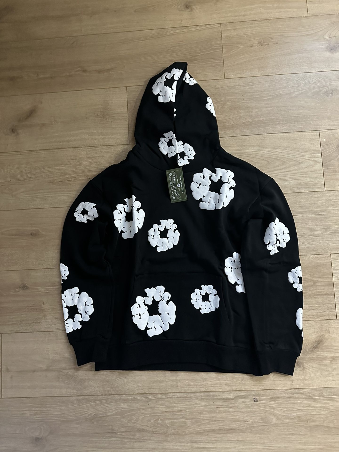 Black Denim Tears Hoodie
