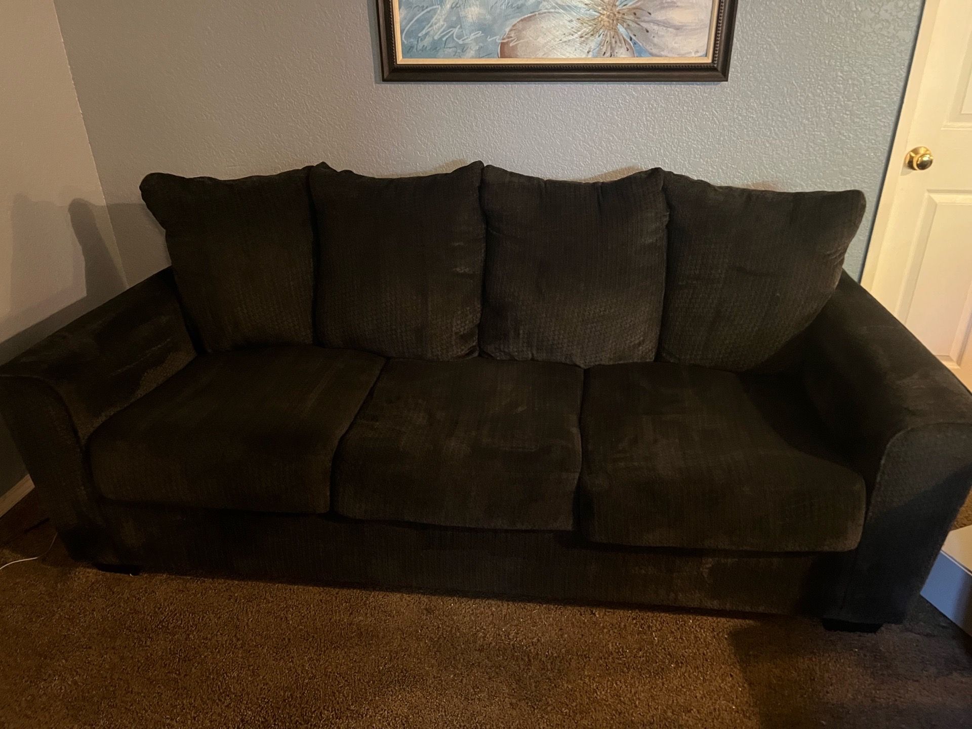Sofa and chair