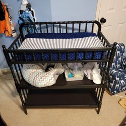 Changing Table Bed Baby Kid Station Organizer Nursery Furniture 