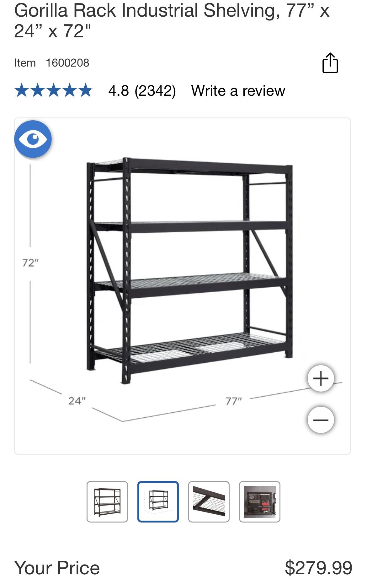 Gorilla Storage Rack