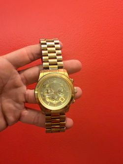 Michael kors mk8077 gold watch