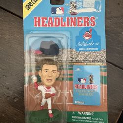 MLB Headliners Clevland Indians Orel Hershiser 1998 Collection Figure