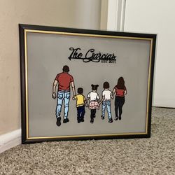 Glass Paintings Family, Friends, Pets, Anime & Cartoon Portraits Available LOCATED IN COVINA