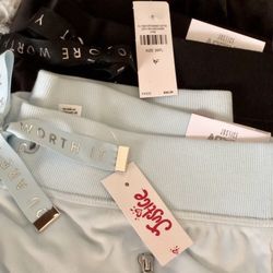 Velour joggers. Size 20 plus in girls  like a medium in woman’s, super cute!! New with tags. Retail $37 each. Asking $25 each. Brundage and Chester. C