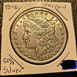 1896 Morgan Silver Dollar