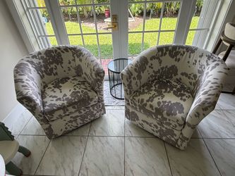 Modern Swivel Barrel Coffee chairs