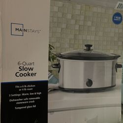 Slow Cooker 6 Quart
