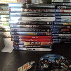 GBA GAMES/ DS GAMES / PSP/ PS4 & P5 Games