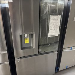 LG Instaview Stainless Steel French Door Refrigerator