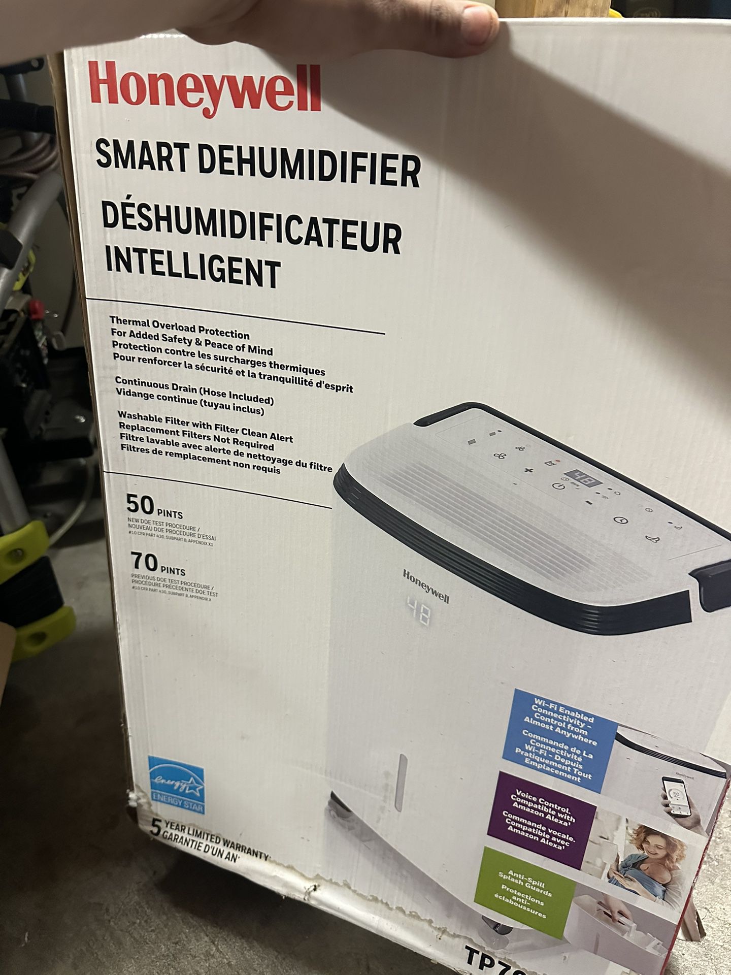 Honeywell Smart Dehumidifier 