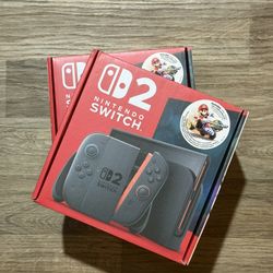 Brand New! Nintendo Switch 2 + Mario Kart Bundle