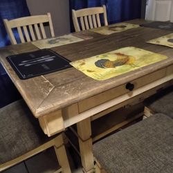 Rustic Kitchen table 
