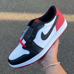 Jordan 1 Low Bred Toe