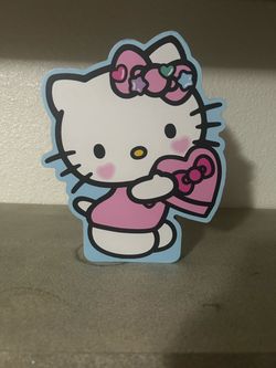 Hello kitty wooden