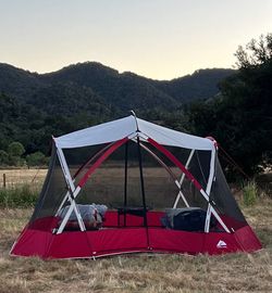 New Ozark Trail 13x11 Screen Tent and 2-pack flame lights