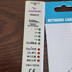 CAT 5-6-6A-7 Quick Network Cable Tester