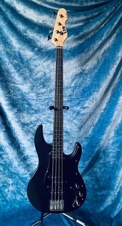 ESP LTD AP-204 Active 4-String Bass - Satin Black (Brand New w/ Access Padded Bag)