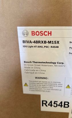 BRAND NEW BOSCH 4-TON INVERTER HEAT PUMP SYSTEM – R454B