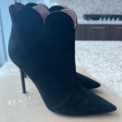 Burberry Suede Ankle Boots