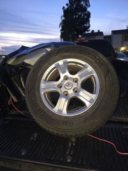 18 Tires With Toyota Rims