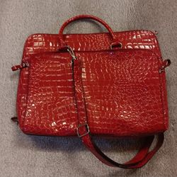 Red  Satchel