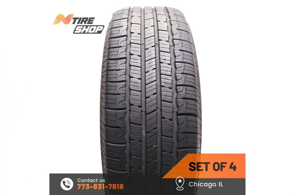 Set of 4 Used  9/32    235/65R18  106V  Goodyear  Reliant All-Season