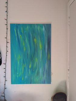 Blur painting. Modern art