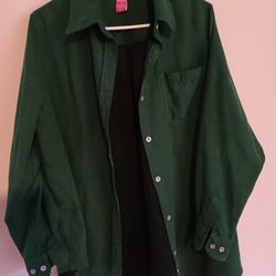 Woman Within Button Up Shirt