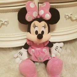 Disney Large Minnie Mouse Plush New