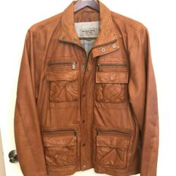 Men's Michael Kors Leather Jacket 
