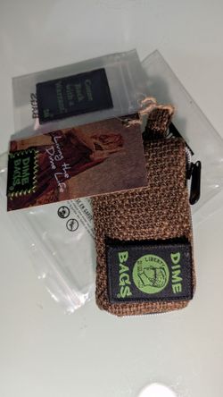 5" Brown Padded Pouch. NWT.