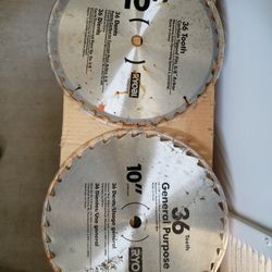 10" RYOBI Saw Blades