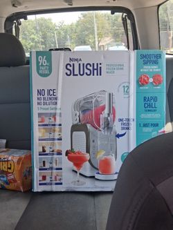 New ninja slushie maker