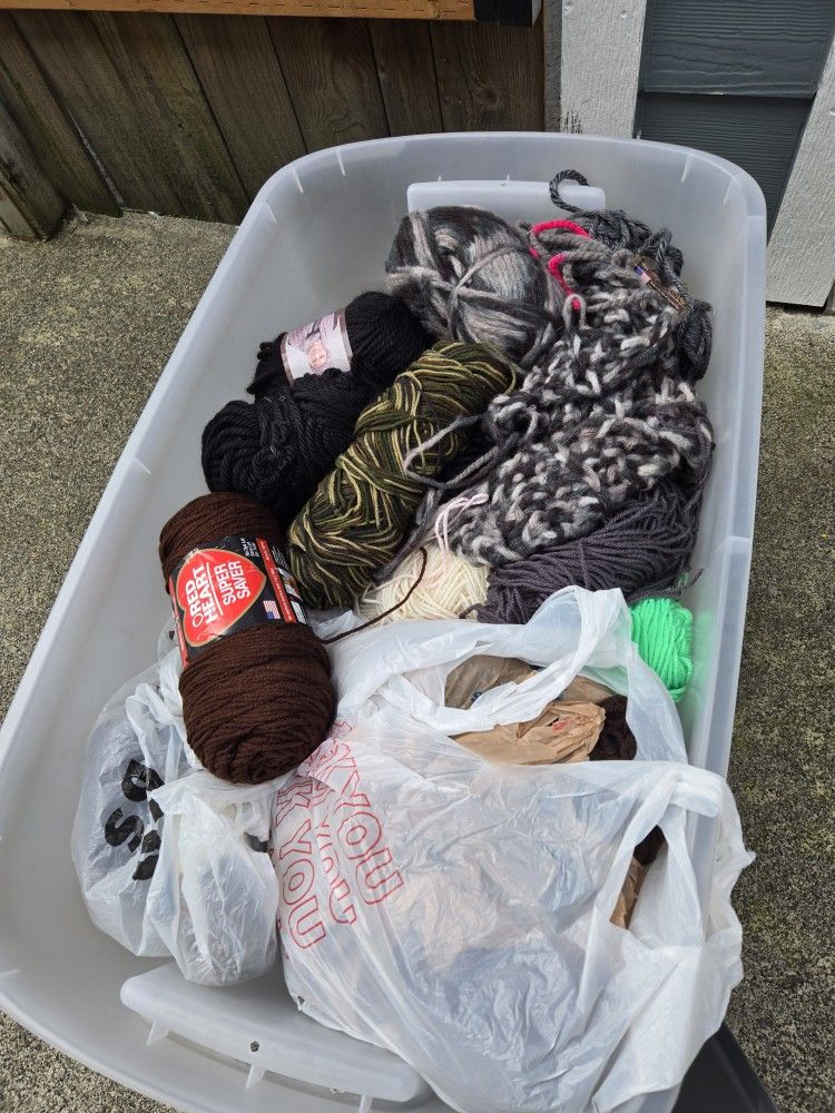 30 Gal Of Misc. Yarn