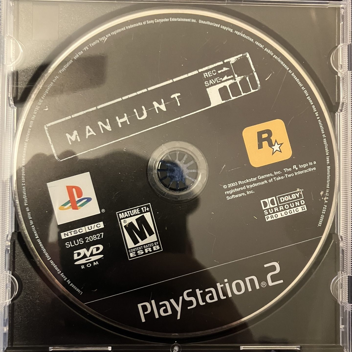 Manhunt ps2 on sale for sale