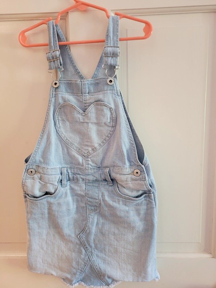 Oshkosh jean dress size 6 years girl