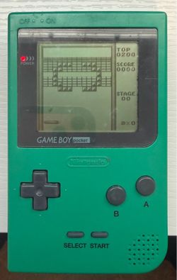 Game Boy Pocket with Alleyway