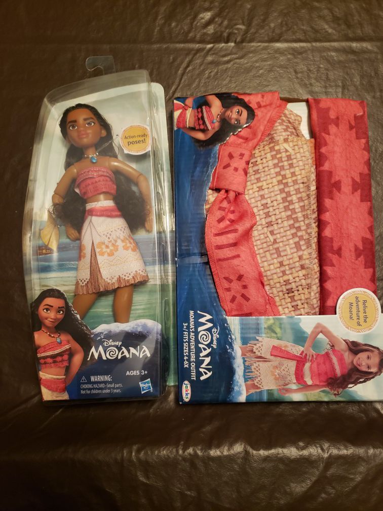 Moana Doll and Outfit