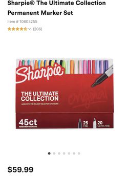 Sharpie® The Ultimate Collection Permanent Marker Set