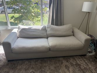 White couch