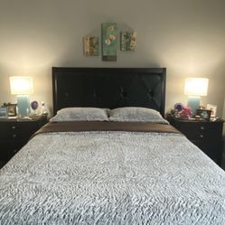 Queen Bedroom Set - Espresso Color