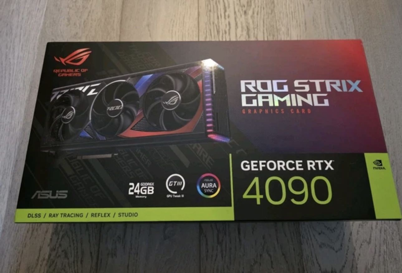 ASUS ROG Strix GeForce RTX 4090 OC 24GB GDDR6X Graphics Card