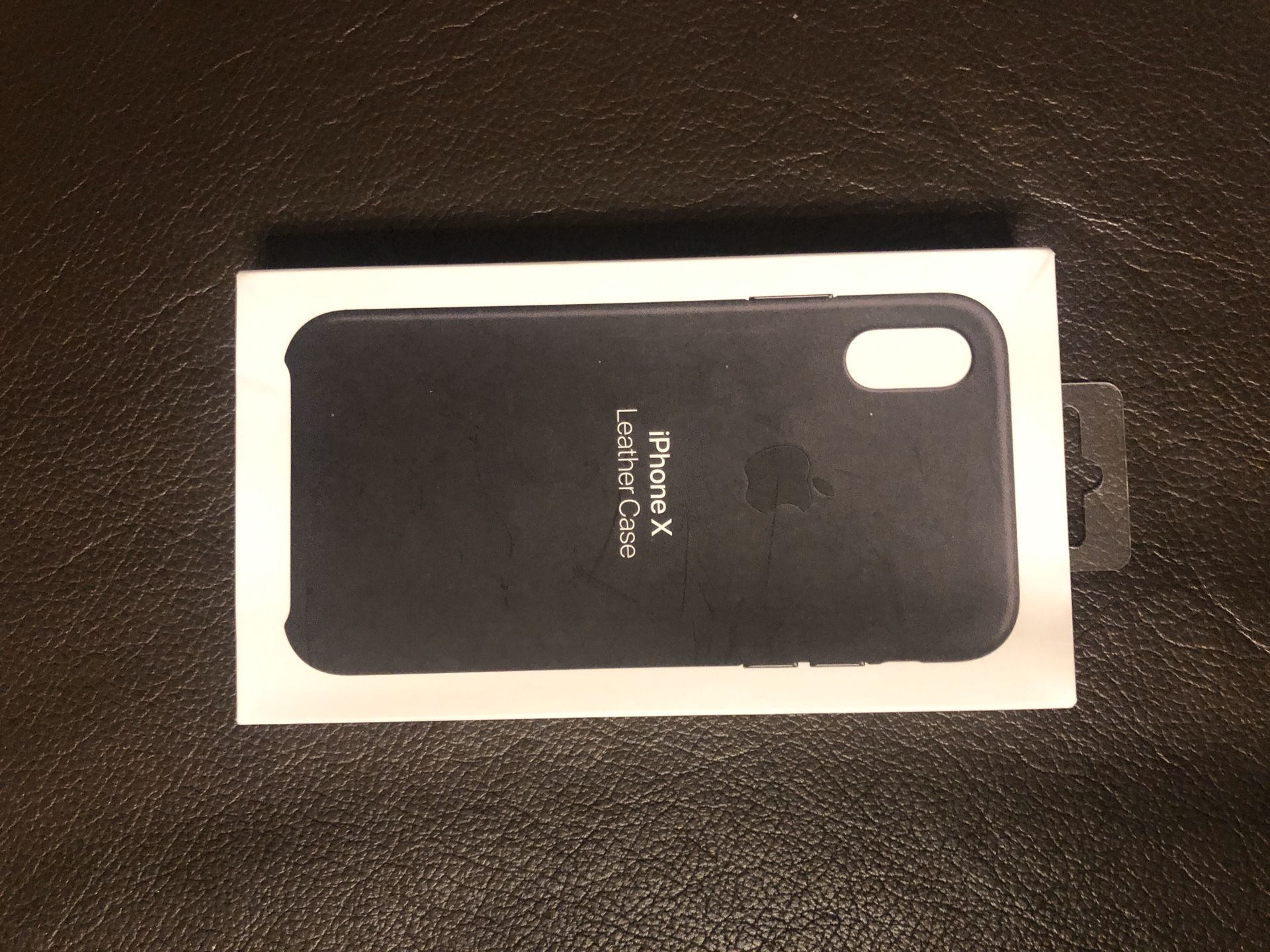 iPhone X leather Case