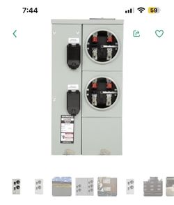 200 Amp Gang Meter