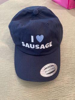 I Love Sausage Embroidered Dad Hat
