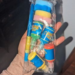 Toddler Outside Paint With Inflatable Easel 