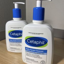Brand new Set of two 16 FL OZ Cetaphil daily facial Cleanser